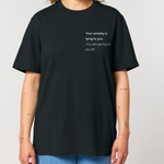 Load image into Gallery viewer, Your Anxiety is Lying Short Sleeve Tee (Heavy)
