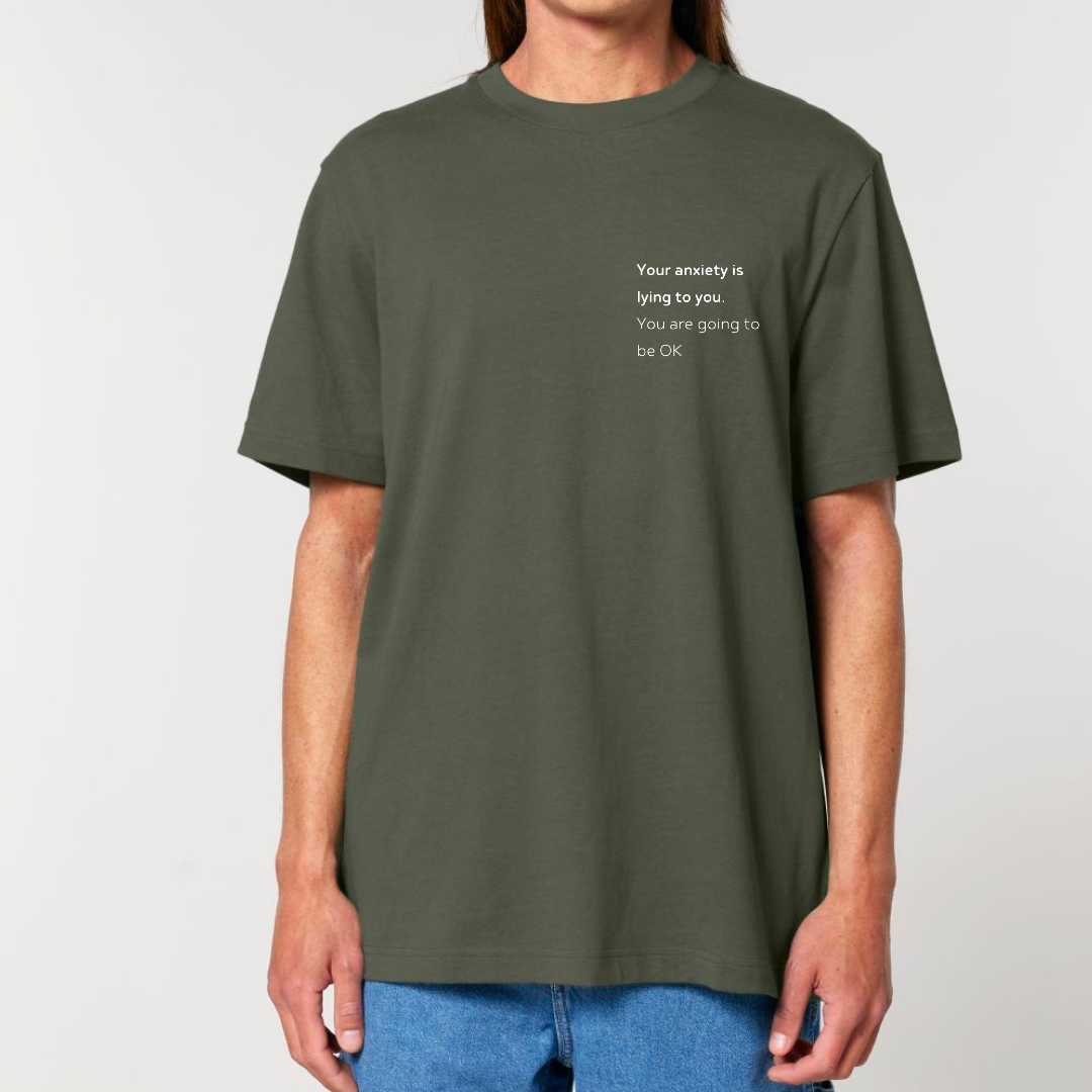 Your Anxiety is Lying Short Sleeve Tee (Heavy)