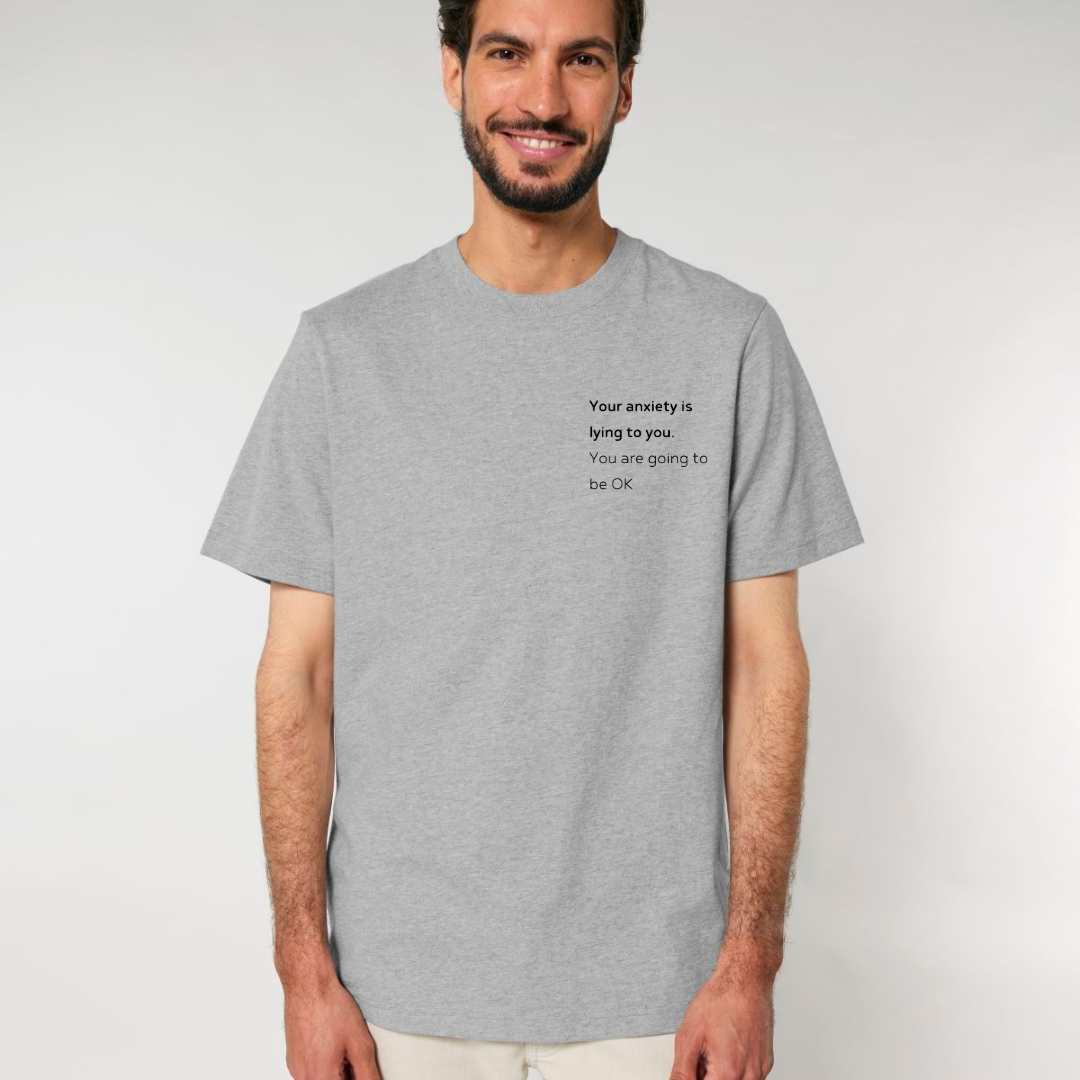 Your Anxiety is Lying Short Sleeve Tee (Heavy)