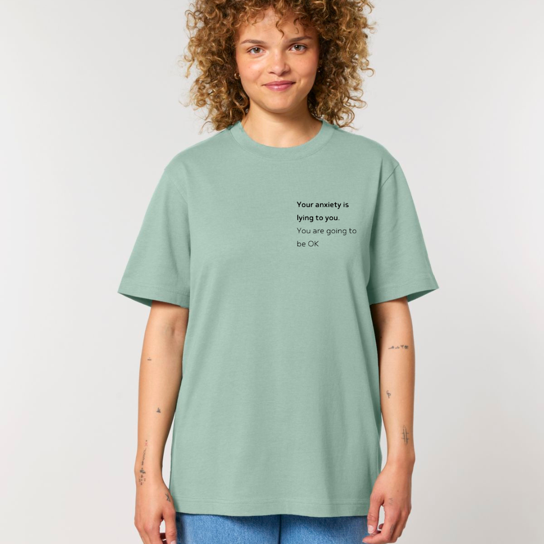 Your Anxiety is Lying Short Sleeve Tee (Heavy)