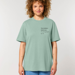 Your Anxiety is Lying Short Sleeve Tee (Heavy)