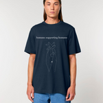 Load image into Gallery viewer, Humans Supporting Humans Short Sleeve T-Shirt (Heavy)
