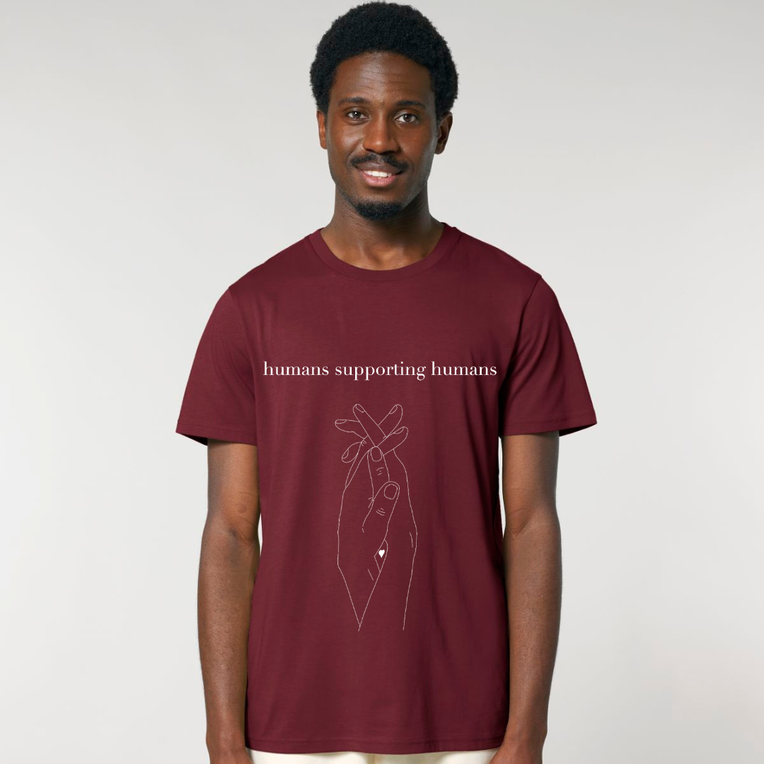 Humans Supporting Humans Short Sleeve T-Shirt (Light)