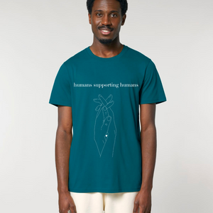 Humans Supporting Humans Short Sleeve T-Shirt (Light)