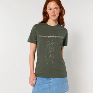 Humans Supporting Humans Short Sleeve T-Shirt (Light)