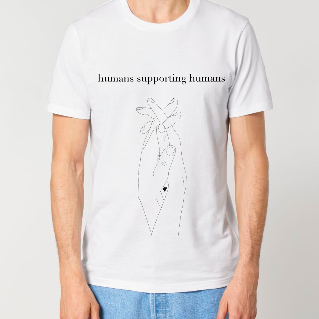 Humans Supporting Humans Short Sleeve T-Shirt (Light)