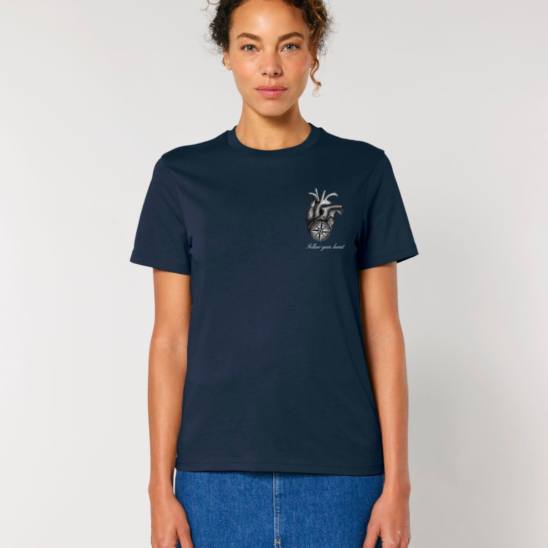 Follow Your Heart Short Sleeve Tee (Light)